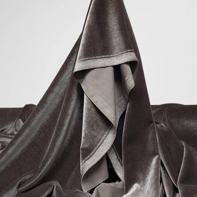 Stretch Velour taupe