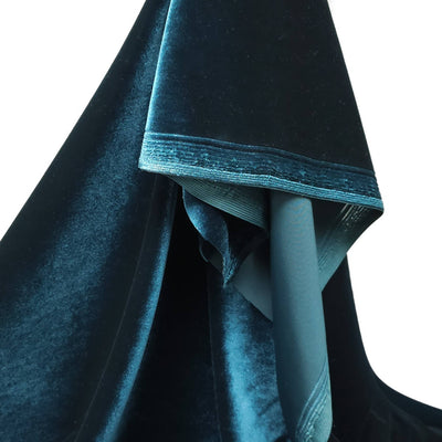 Stretch Velour teal