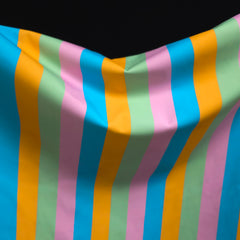 4-Way Stretch Swim Fabric | Gelato Waves | Pastel Multi | Les Tissées Exclusive