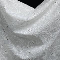 Cotton Eyelet | White | Marigold Montreal Deadstock