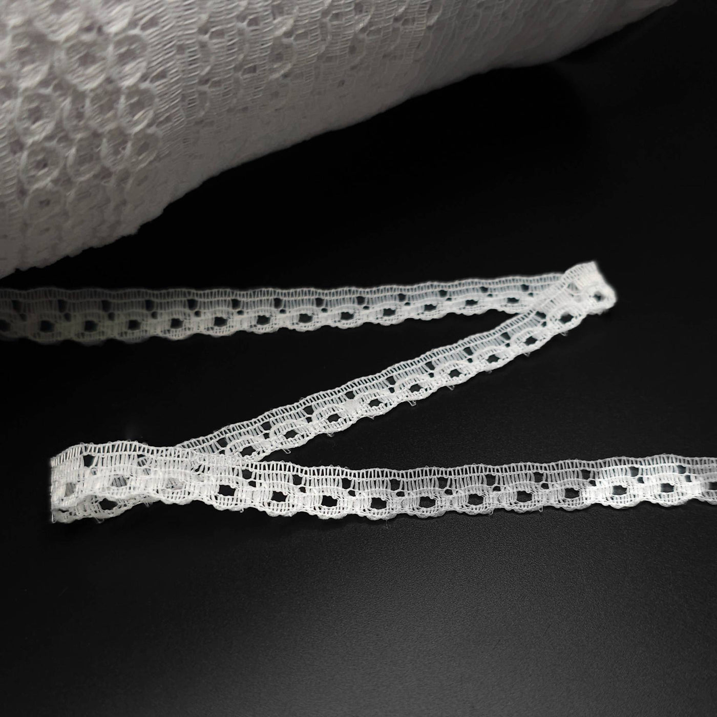 Decorative Lace Trim Ribbon | 10 mm