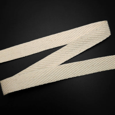 Cotton Twill Tape | Natural | 13 mm