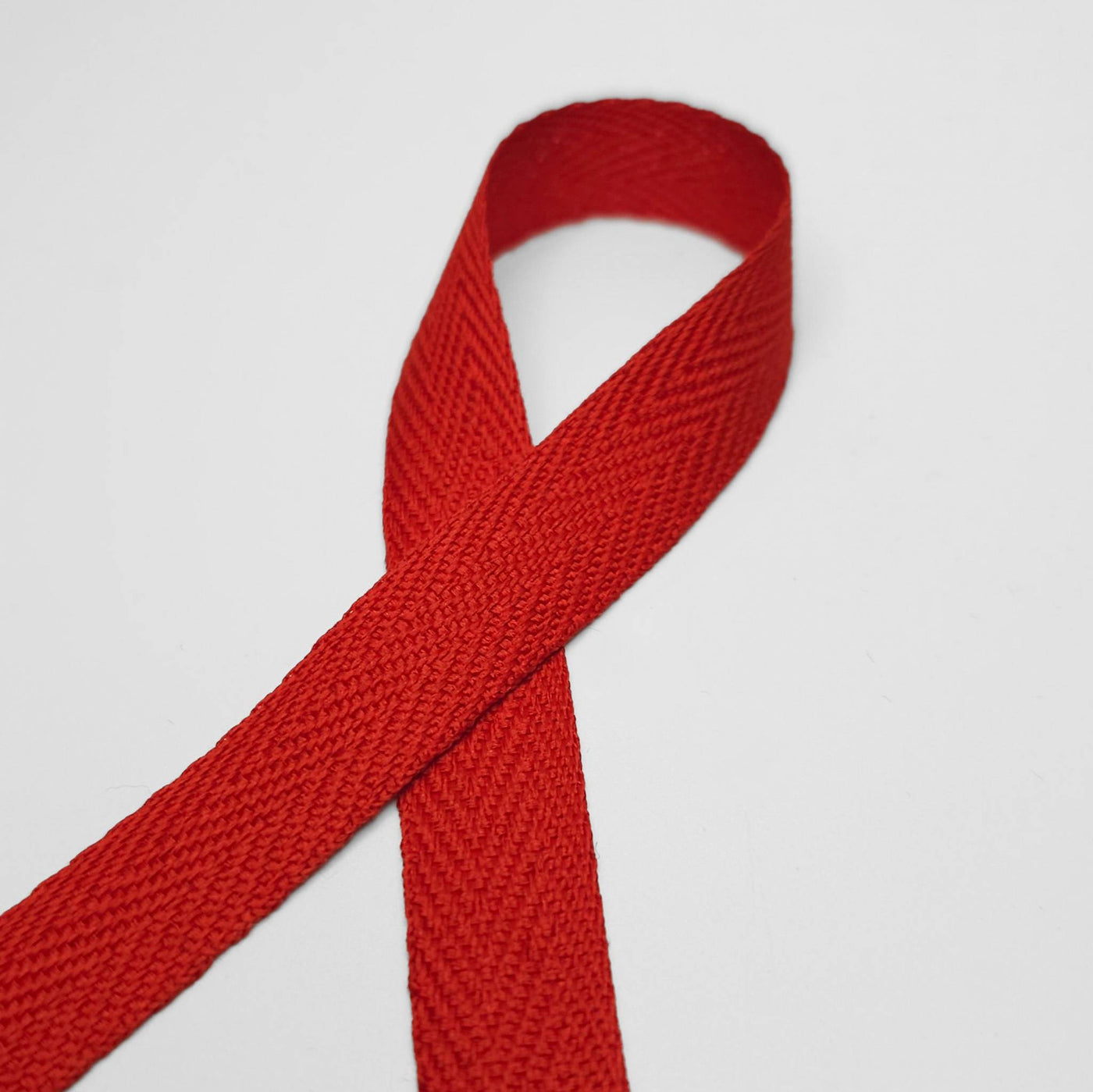 Cotton Twill Tape | 13 mm red