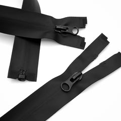 #5 Waterproof Open-End Zipper | Black