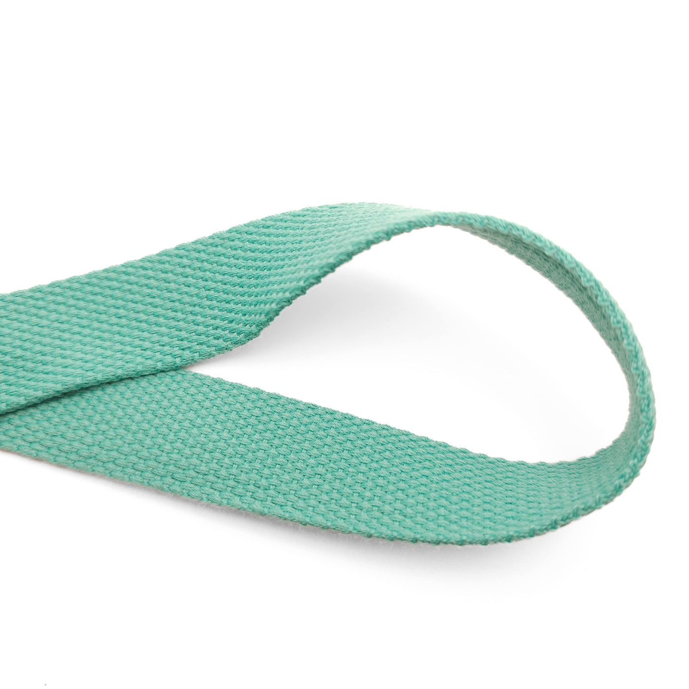 Mint Cotton Webbing | 25 mm