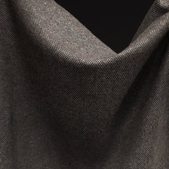 Micro-Check Wool-Blend | Deep Brown