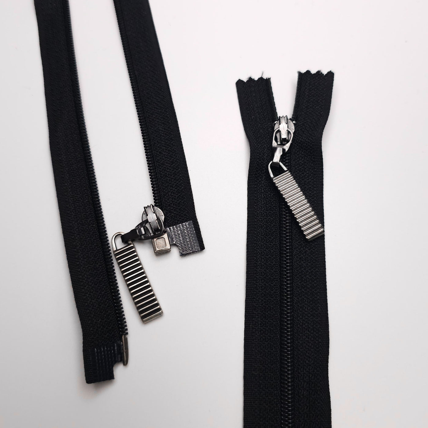 Open End Zipper | Nylon Coil | #3 | 6" / 15 cm | Black