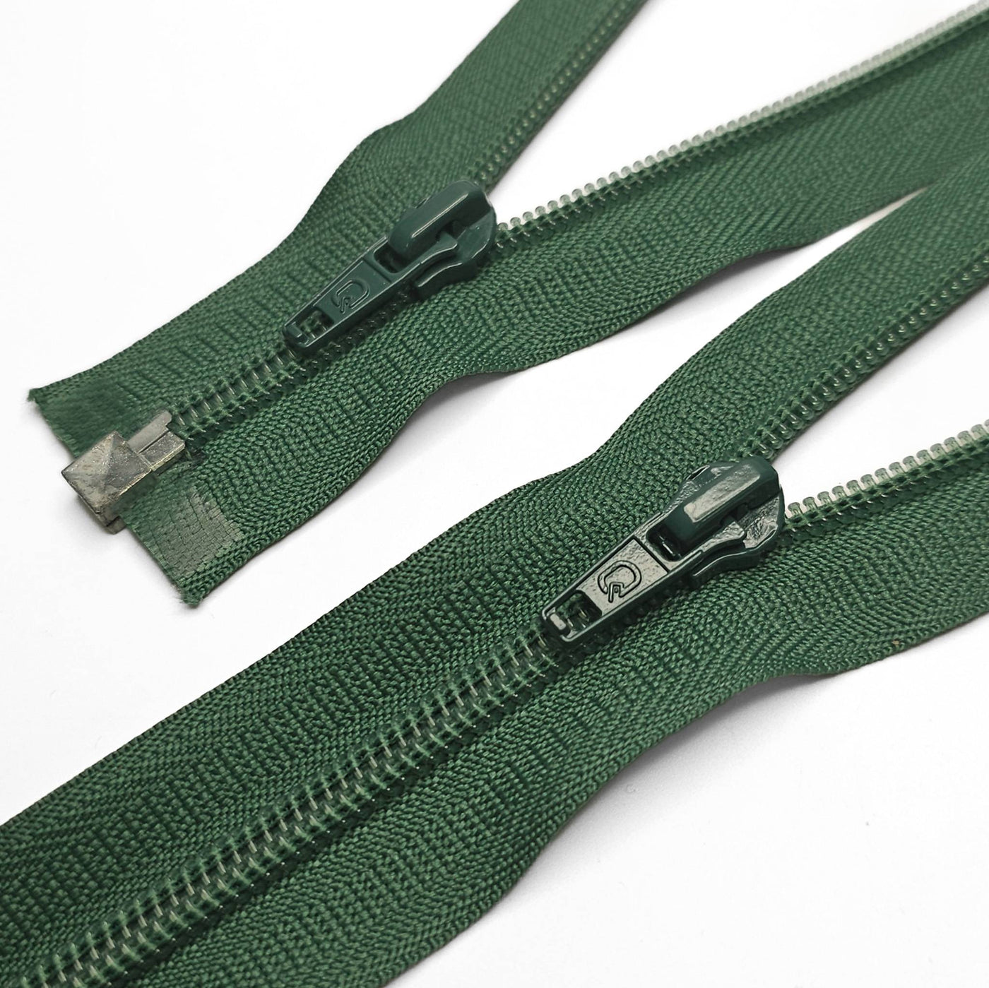 Open End Zipper | Nylon Coil | #5 | Green