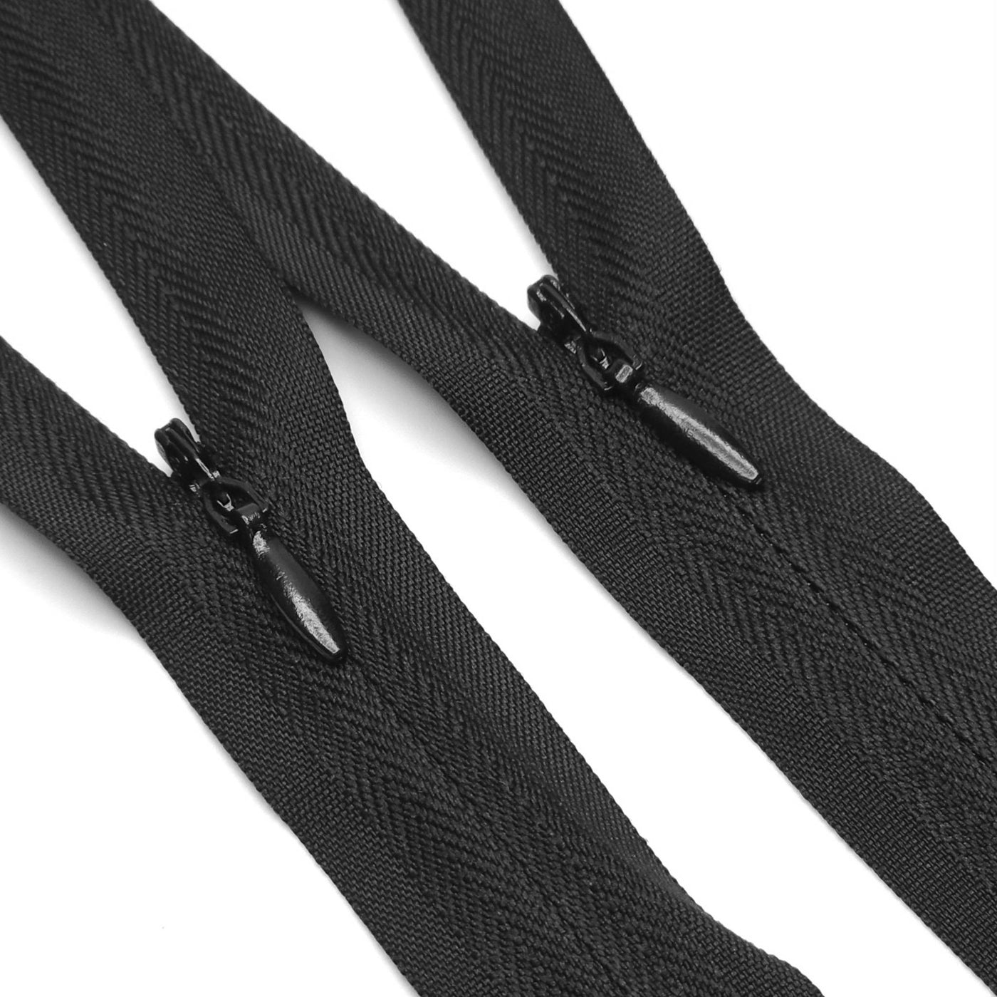 Closed End Invisible Zipper | #2 | Black | 9 1/2'' - 24 cm