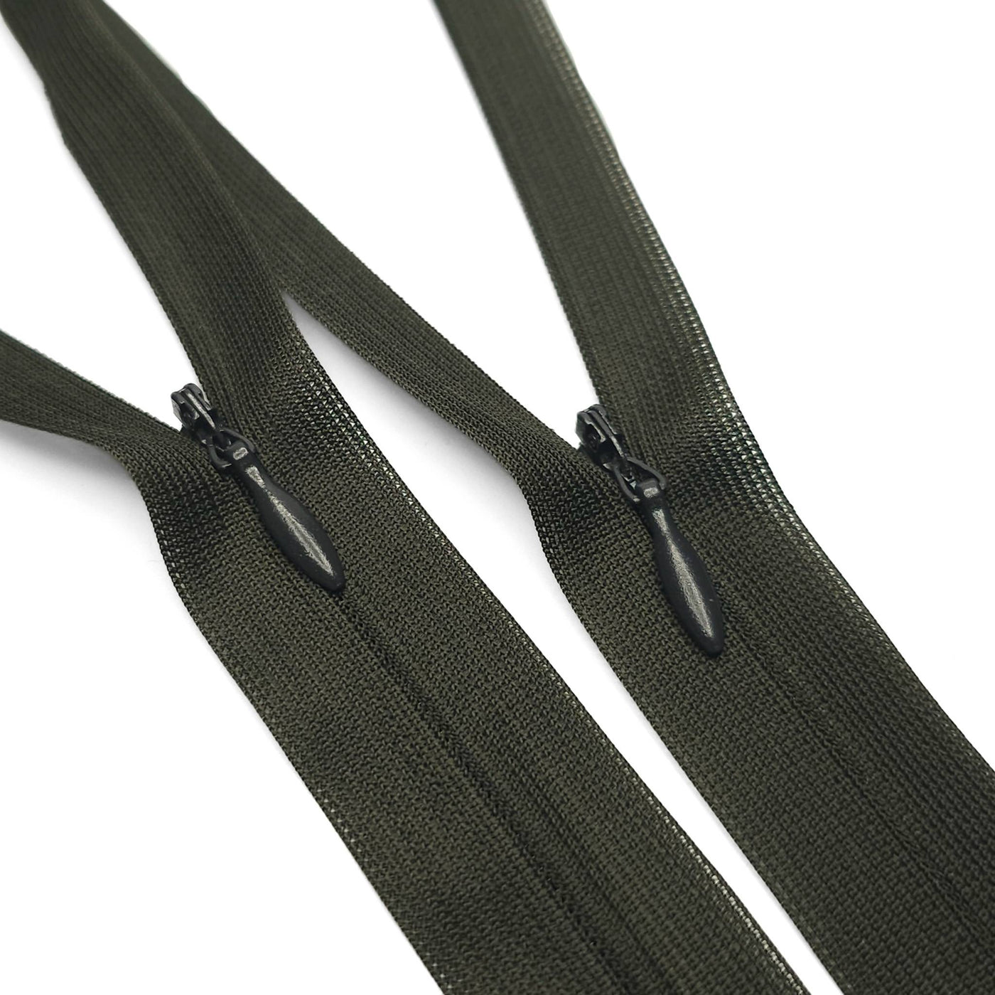 Closed End Invisible Zipper | #3 | 6 3/4'' - 17 cm | Charcoal Green