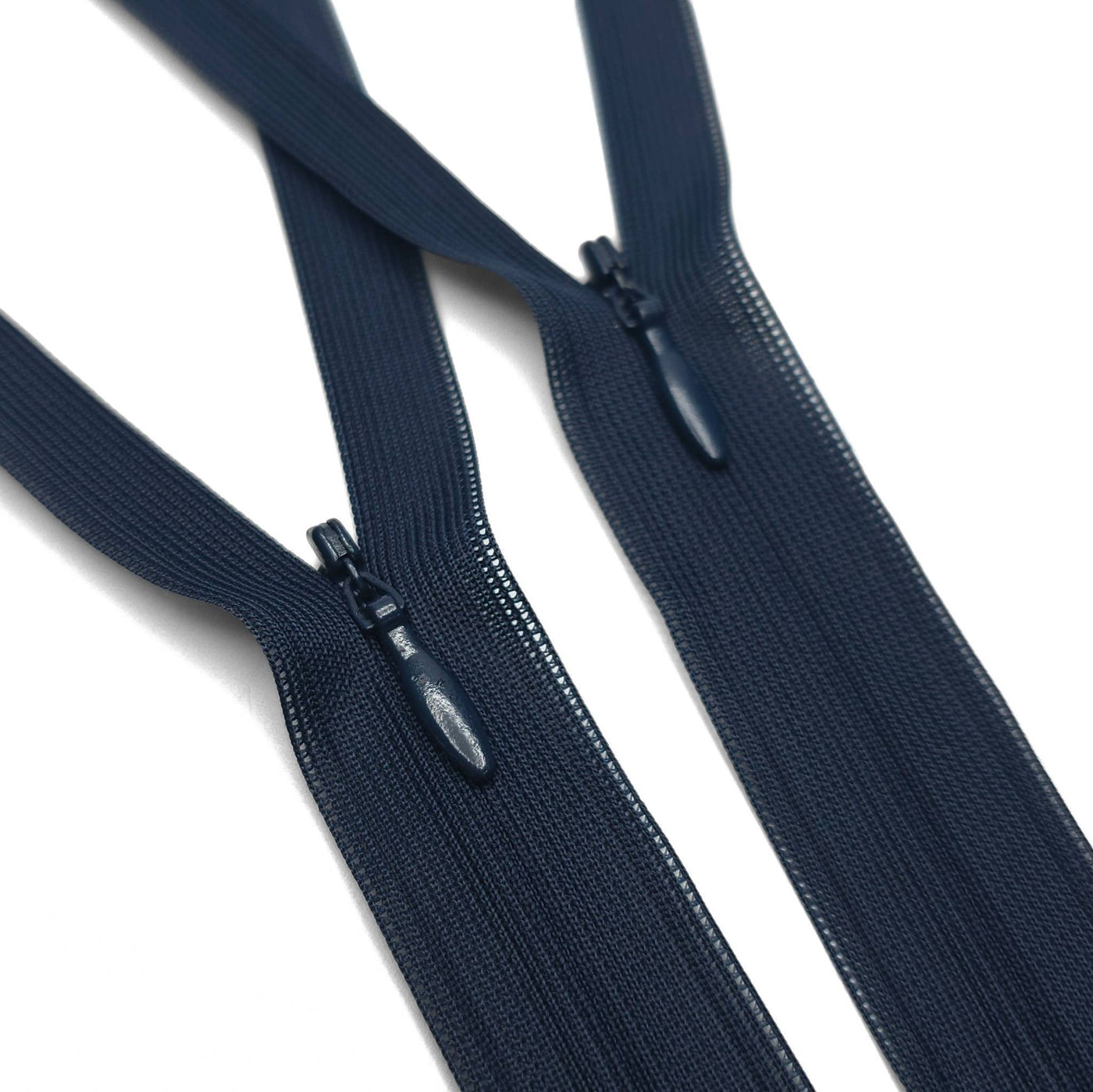 KKF | Closed End Invisible Zipper  | #3 | Navy