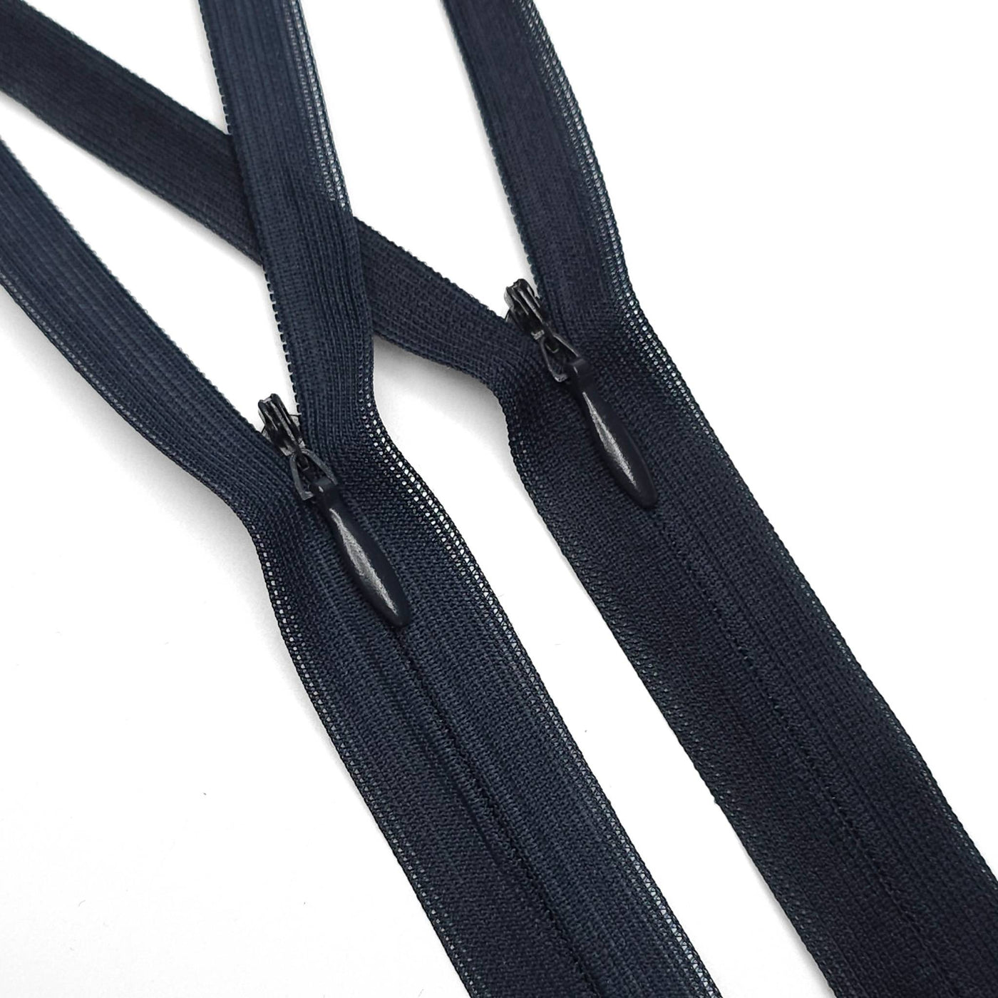 Closed End Invisible Zipper | #3 | Space Blue | 15 1/2'' - 39 cm