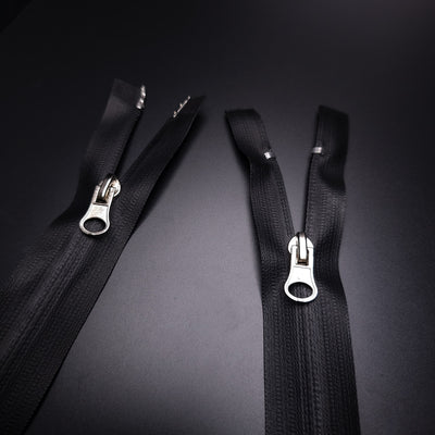 Waterproof Separable Zipper | 2 Ways  | Black