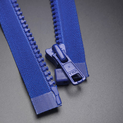 YKK |  Open End Zipper | Molded Plastic | #5 | Royal blue