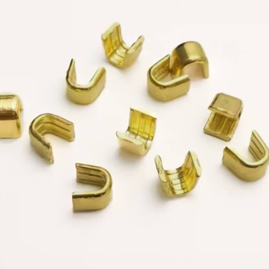 Gold Zipper Top Stoppers #3 (Pack of 10)