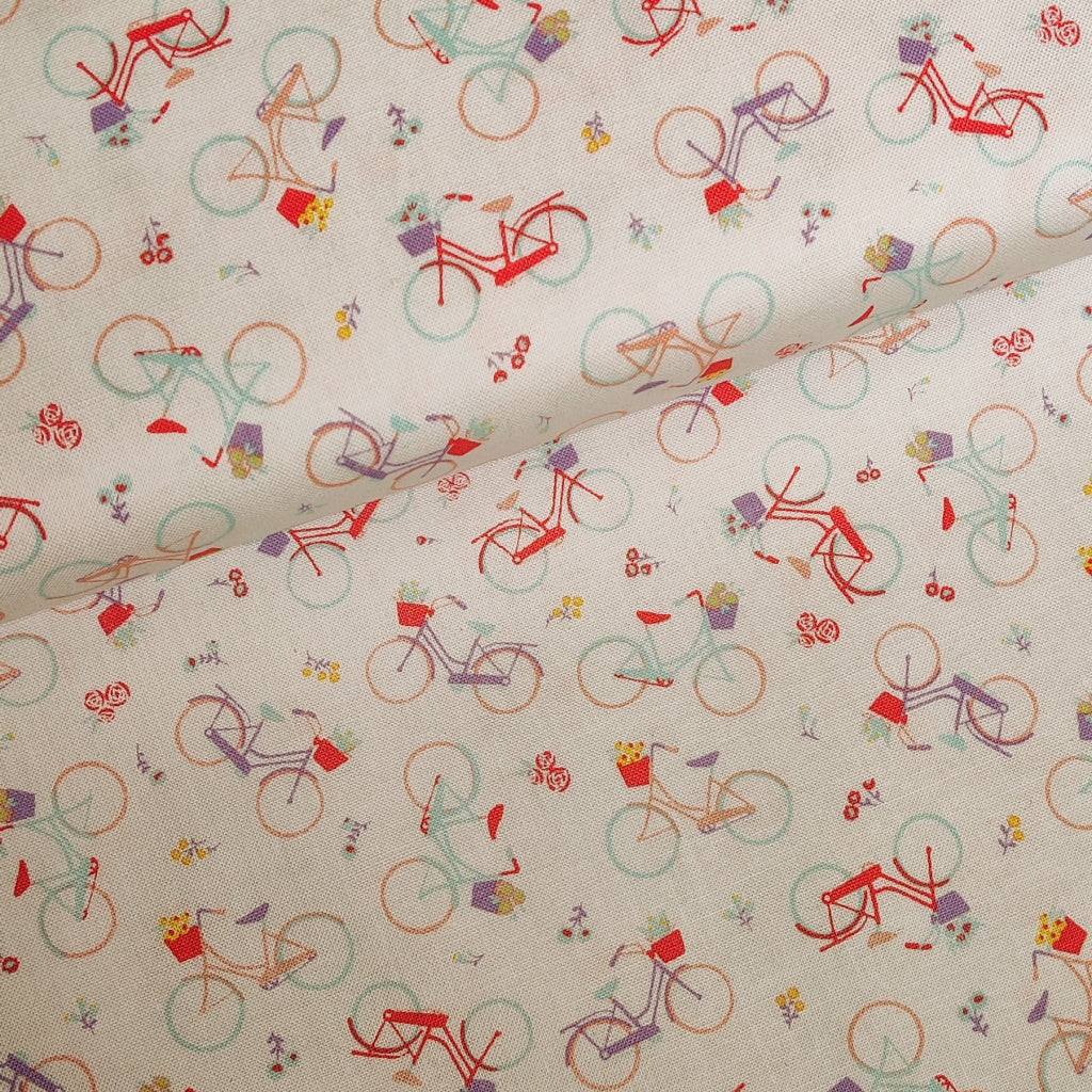 100% Cotton Fabric | Bicycle