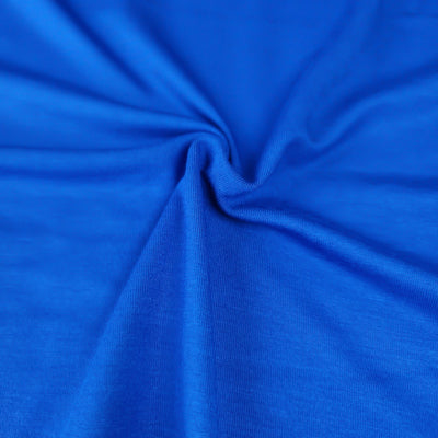 Sapphire Blue Bamboo Jersey Fabric