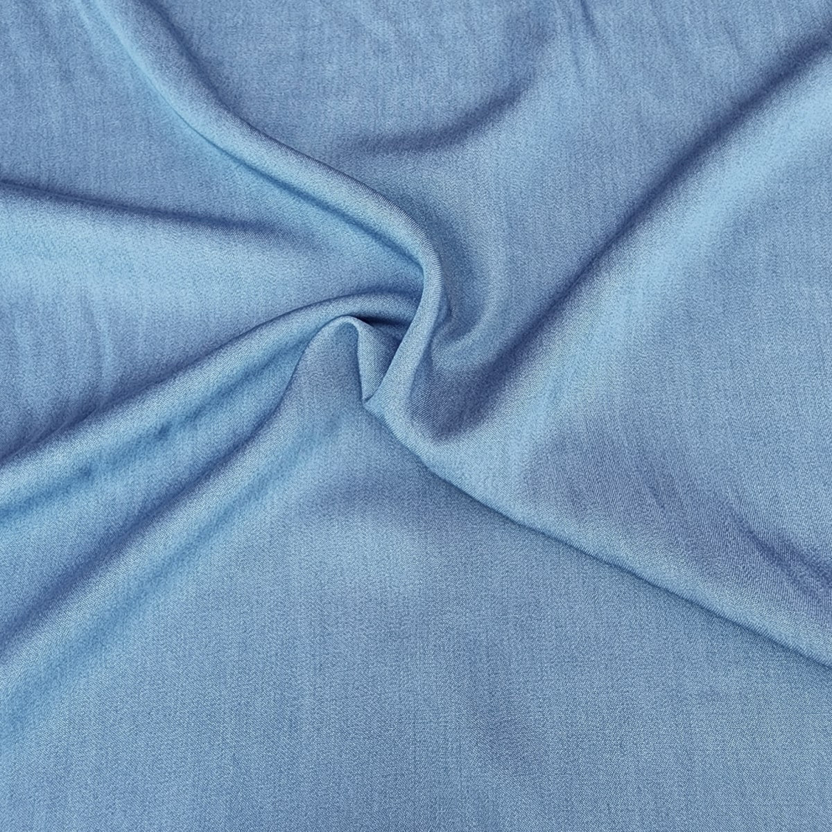 Chambray fabric - light blue