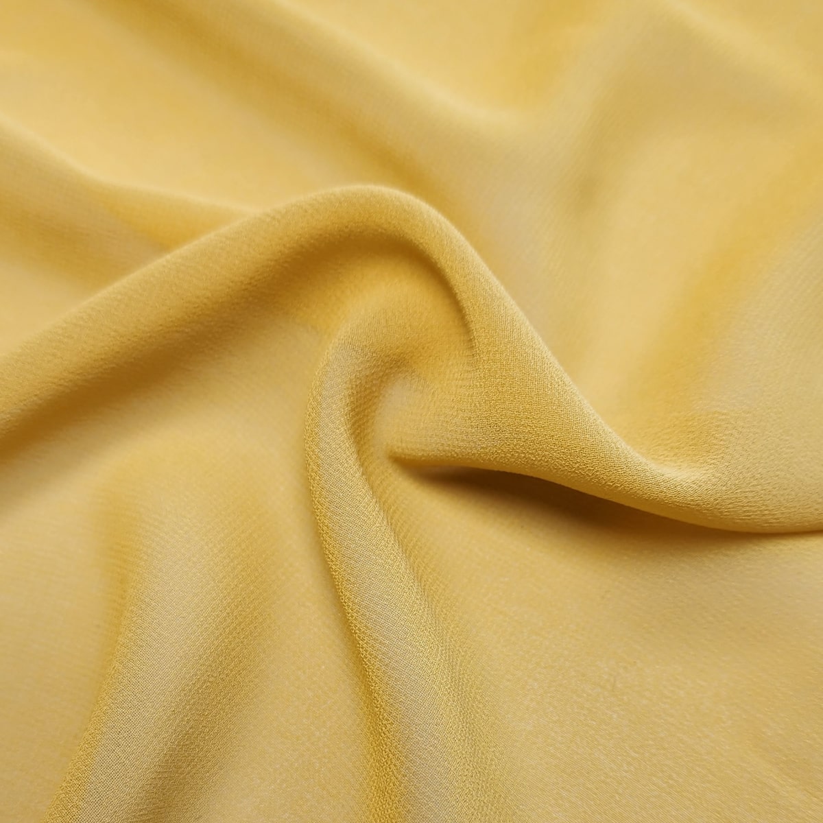 Chiffon Fabric Mustard