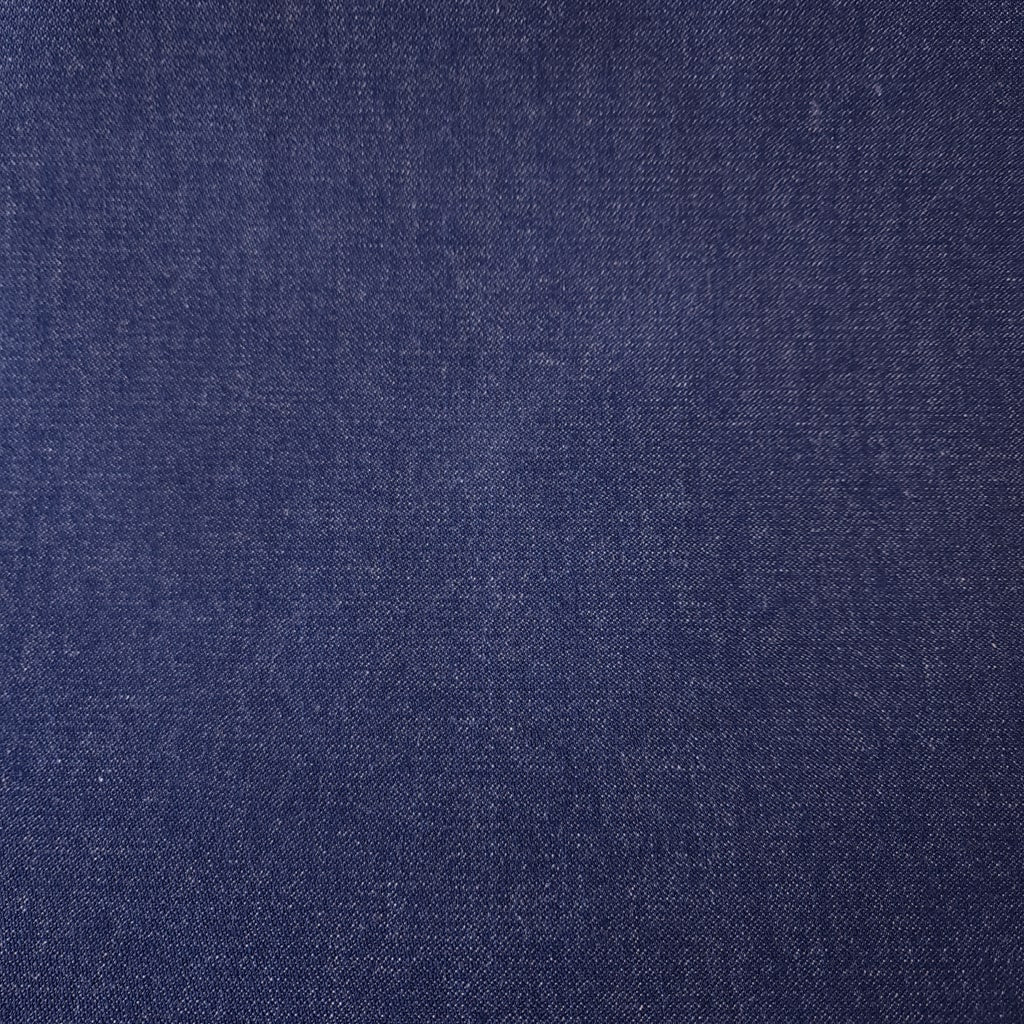 DENIM Fabric - Laminated Cotton - by the 1/2 yard