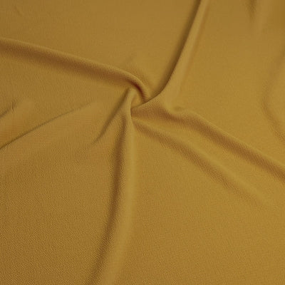 Crepe Fabric | Mustard
