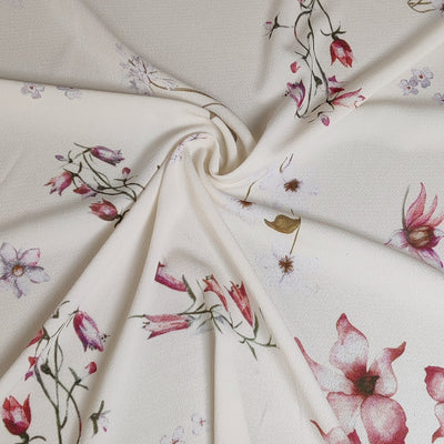Crepe Fabric | Wild Flowers