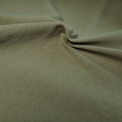 Crumple Cotton Fabric Khaki