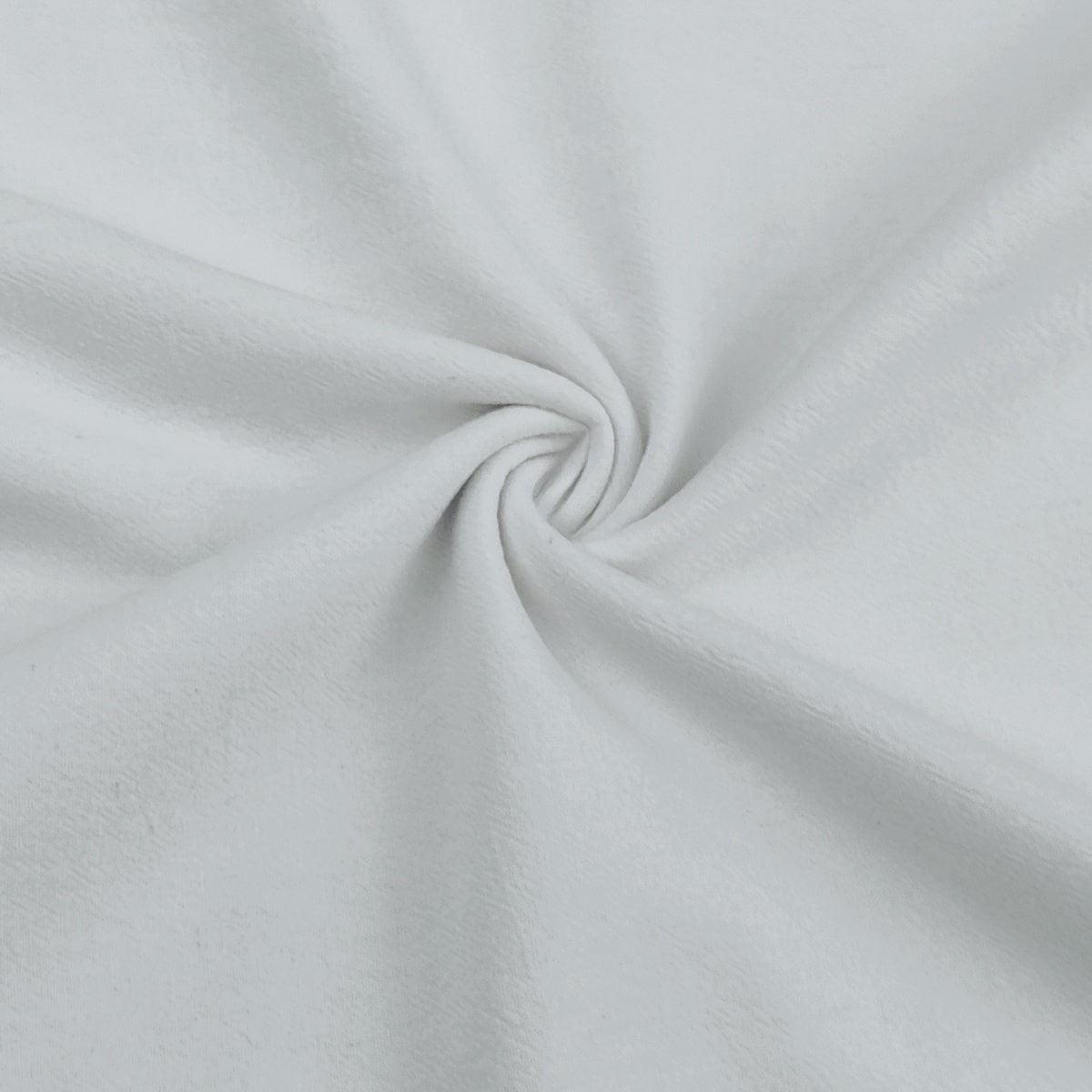 Crumple Cotton Fabric White
