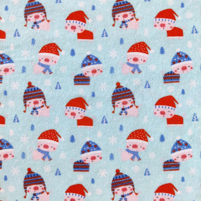 Flannel Fabric | Piglets