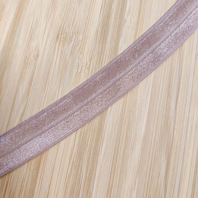 Fold Over Elastic - Dusty Pink