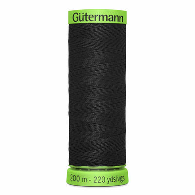 Gütermann | Dekor Thread | 200 m | #000 |  Black