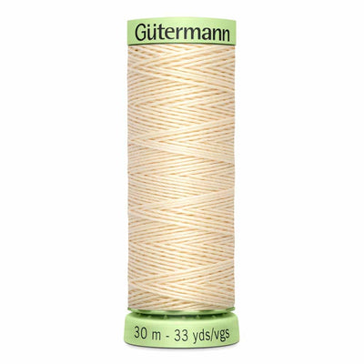 Gütermann | Heavy Duty / Top Stitch Thread | 30m | #800 | Beige
