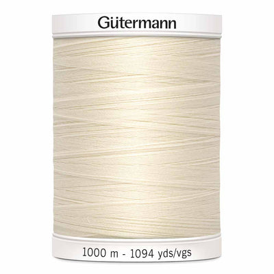 Gütermann | Sew-All Thread | 1000 m | #22 | Eggshell