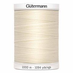 Gütermann | Sew-All Thread | 1000 m | #022 | Eggshell