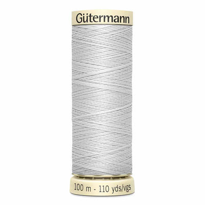 Gütermann | Sew-All Thread | 100m | #100 | Silver
