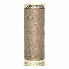Gütermann | Sew-All Thread | 100m | #507 | Khaki Brown