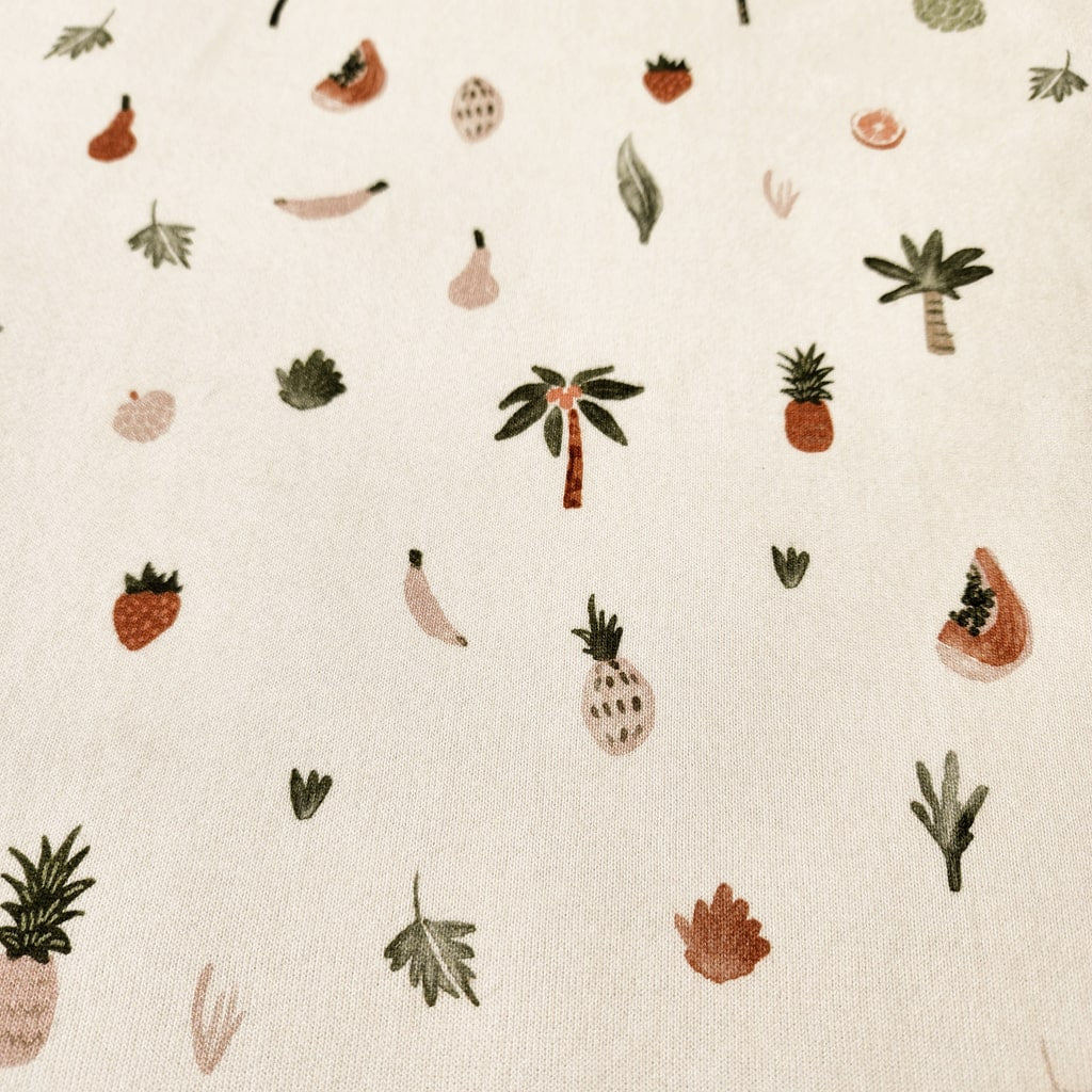 Printed Organic Cotton French Terry 