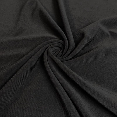 ITY Polyester Jersey Fabric - Black