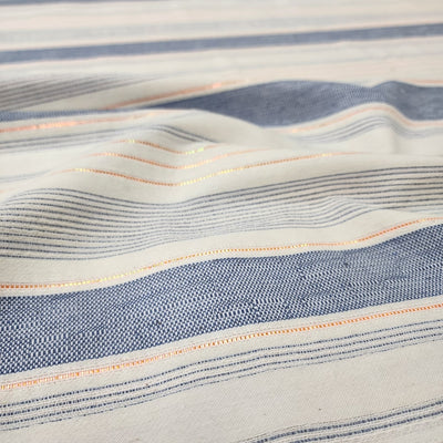Striped Cotton Jacquard Fabric