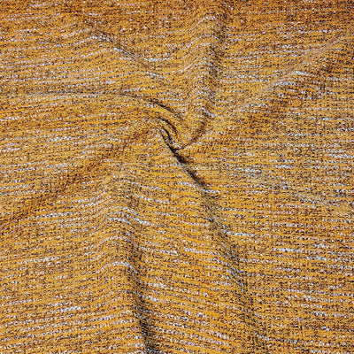 Heathered Knit Fabric Ocher 
