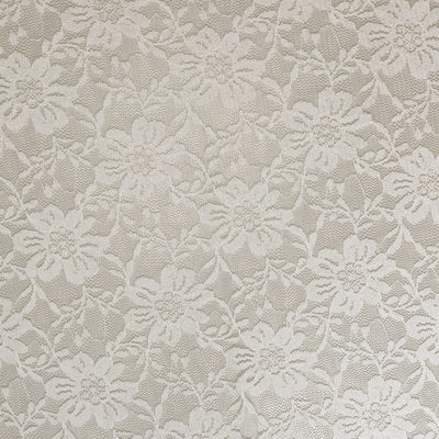 Stretch Lace Fabric - Ivory