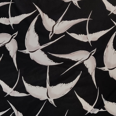 Micro Nylon Fabric - Birds