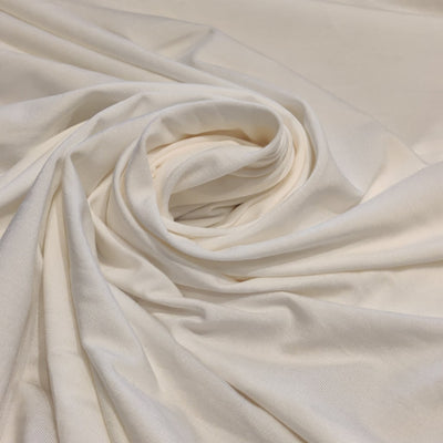Modal Jersey fabric White