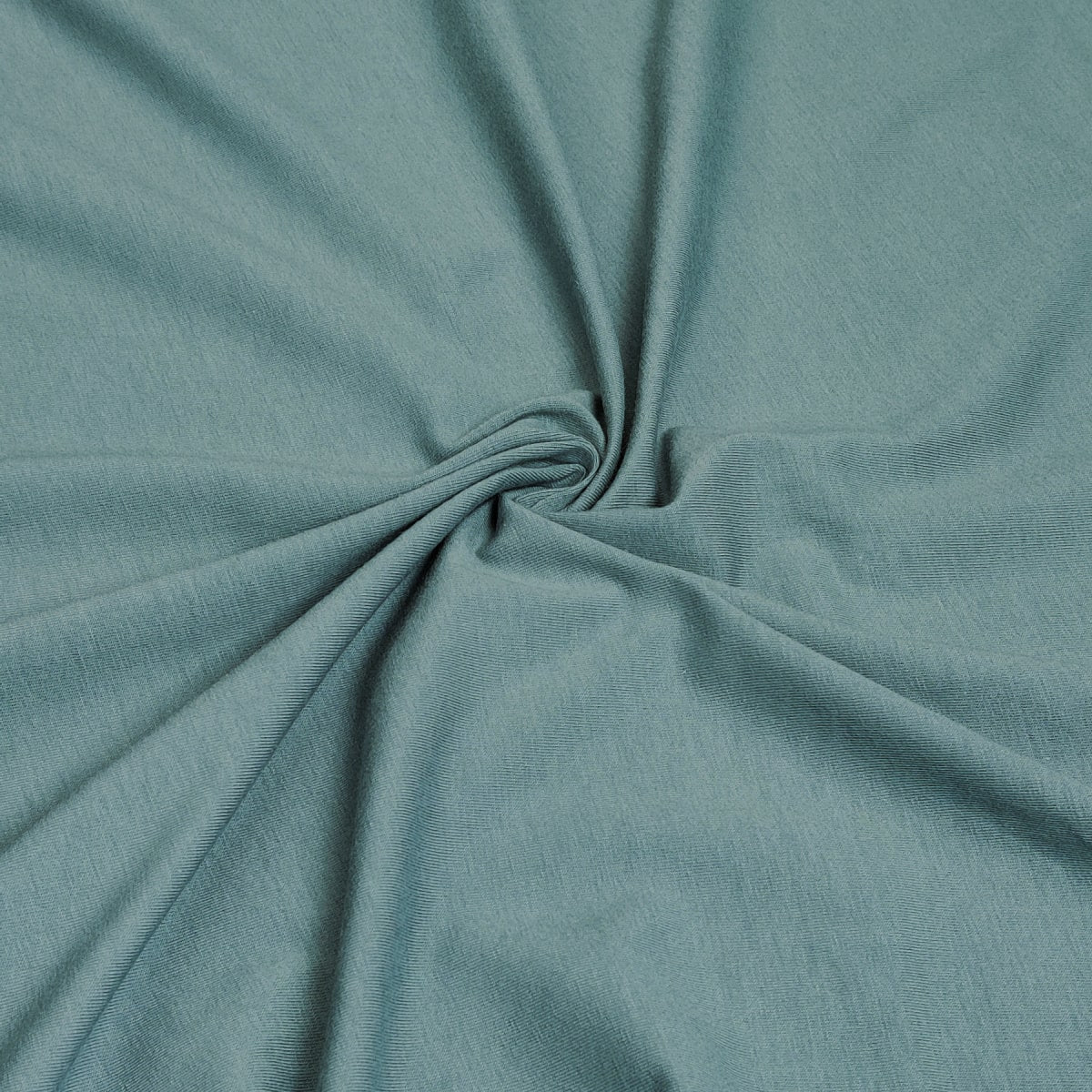 Steel Blue Organic Cotton Jersey Fabric