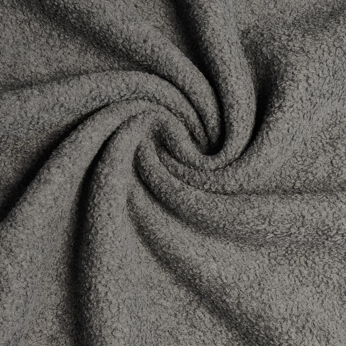 Polar Fleece Fabric | Charcoal