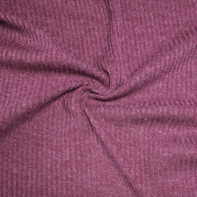 Ottoman Rib Stretch Jersey Fabric , per Metre Stone -  Canada