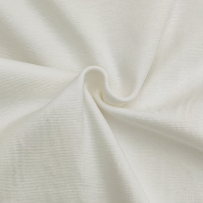 Tubular Ribbing Fabric | 1X1 | Oeko-Tex Certified Ecru