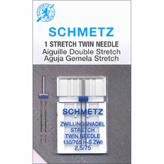 SCHMETZ | Aiguille Double Extensible | 75/11 | 2.5 mm