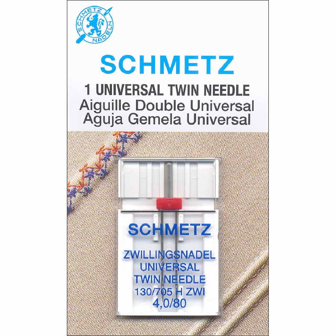SCHMETZ | Universal Twin Needle | 80/12 | 4mm