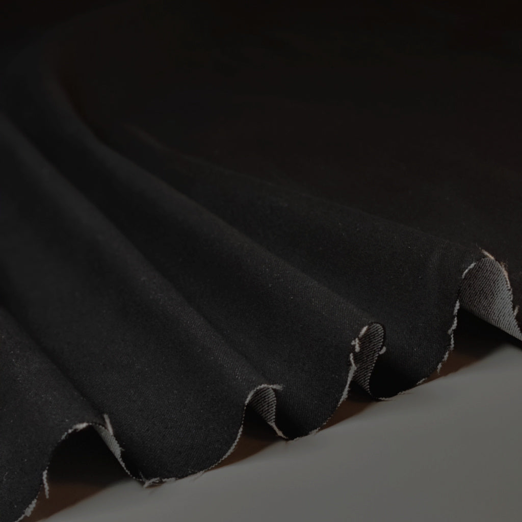 Stretch Denim Fabric | Black